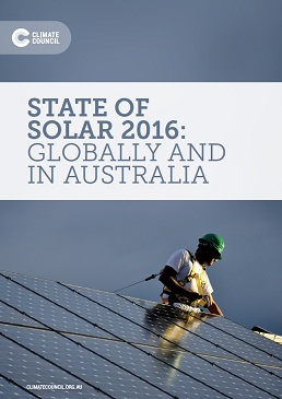 State of solar 2016: globally and in Australia 